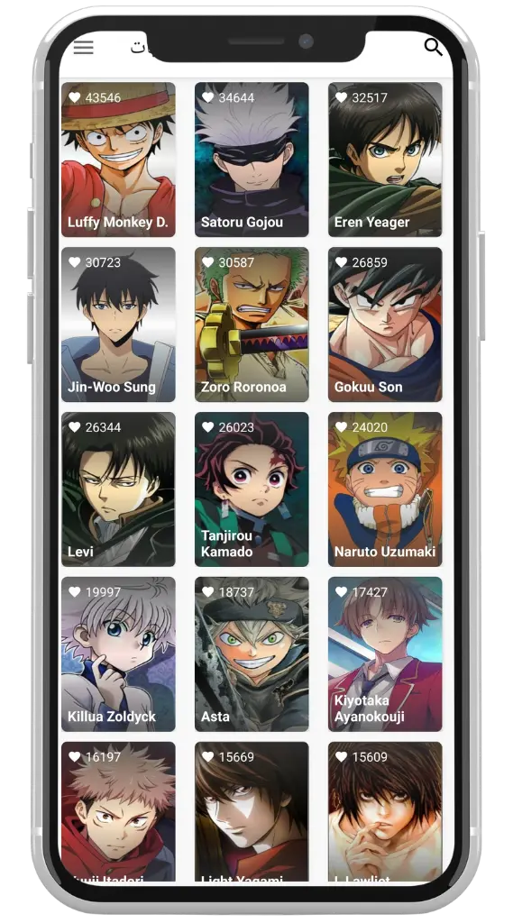 محتوى يعتمد على الشخصيات